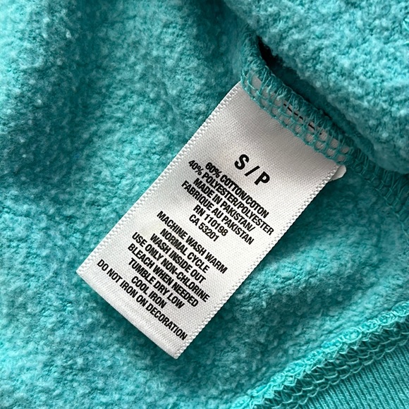 Vintage Aeropostale half sleeve sweatshirt hoodie - Picture 6 of 11